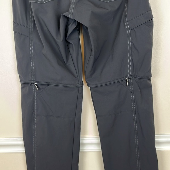 Kuhl Women’s Convertible/Zip-Off Pants/Shorts, Black, 6 Pockets, Hiking, Size 6 - Picture 10 of 16